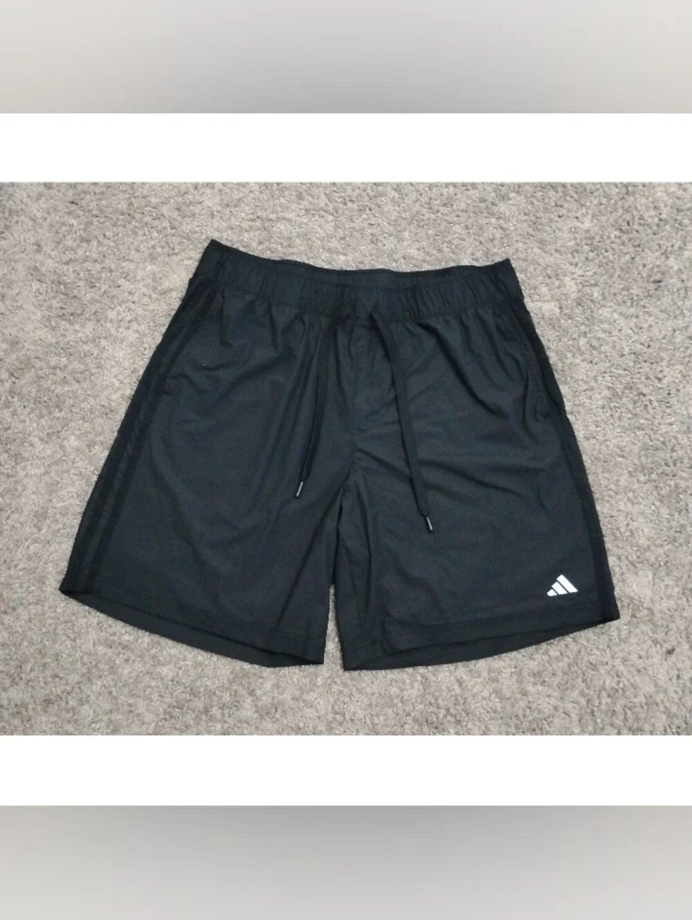 Adidas Men's Black Athletic Shorts